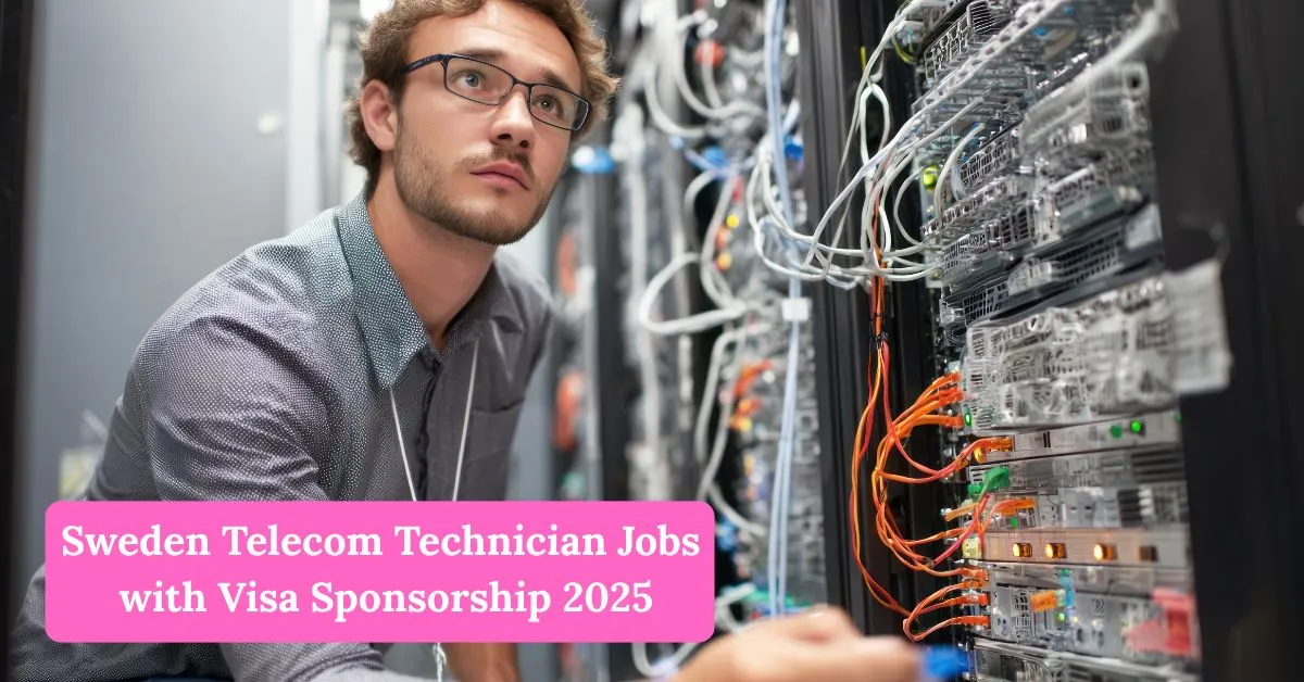 Sweden Telecom Technician Jobs with Visa Sponsorship 2025