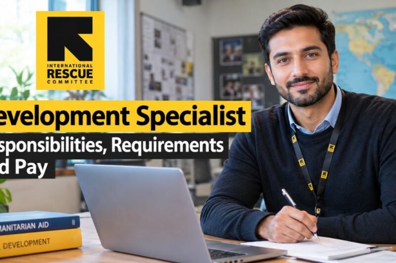 Development Specialist at the International Rescue Committee: Responsibilities, Requirements and Pay