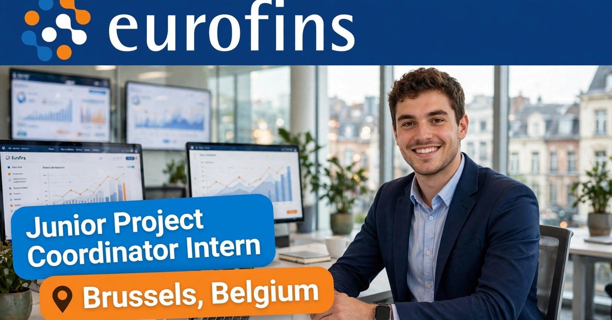 Junior Project Coordinator - Talent Management & Analytics Intern at Eurofins, Brussels, Belgium