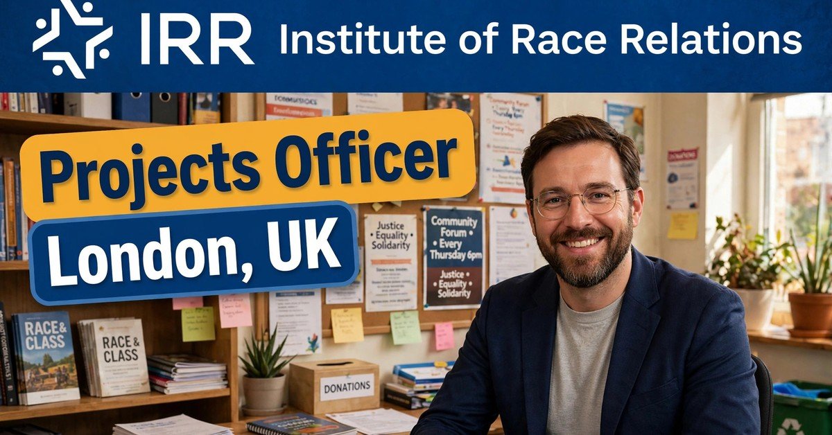 Projects Officer at Institute of Race Relations, London