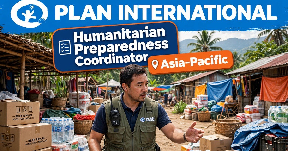 Plan International Regional Humanitarian Preparedness and Response Coordinator
