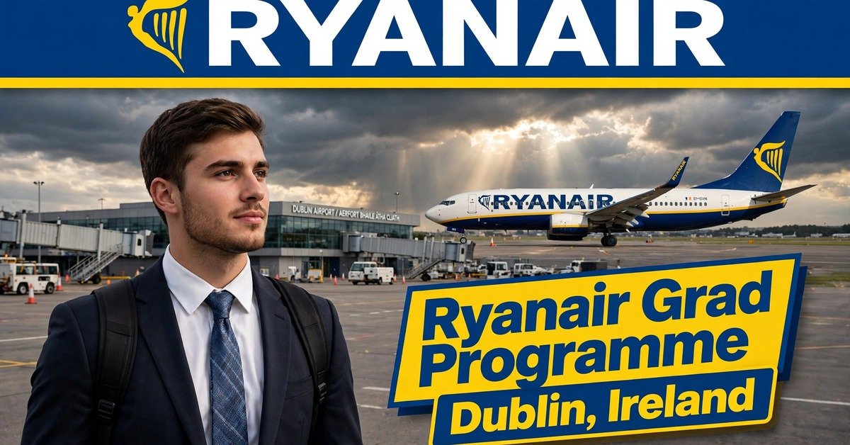 Ryanair Grad Programme 2027 at Ryanair, Dublin Ireland