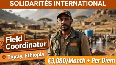 Field Coordinator at Solidarités International, Adwa, Tigray, Ethiopia