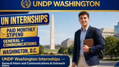 UNDP Washington 2027 Internships at UNDP, Washington, D.C.