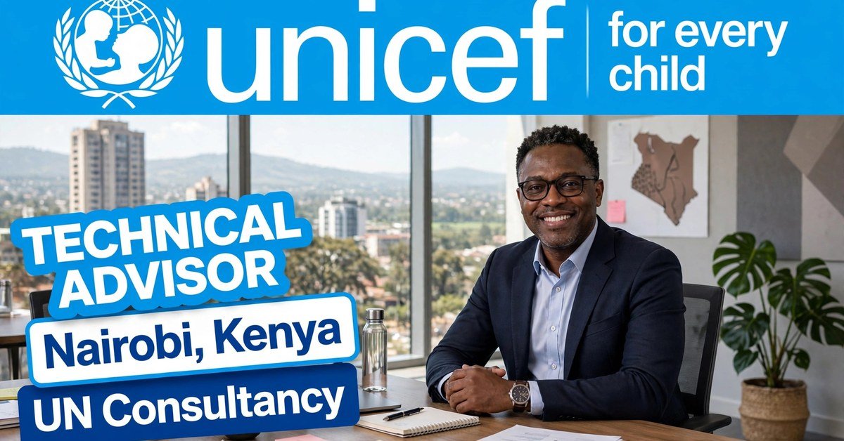 Technical Advisor at UNICEF Kenya, Nairobi