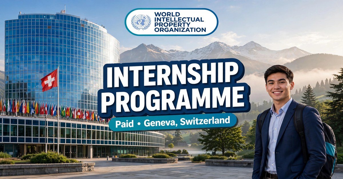 WIPO Internship Programme at World Intellectual Property Organization, Geneva Switzerland